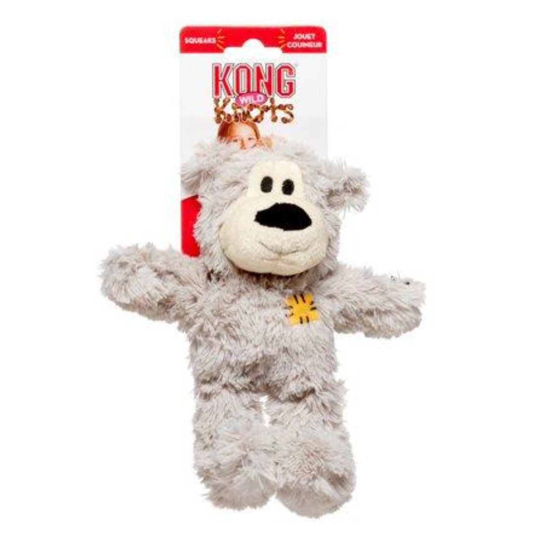 KONG Wild Knots Grey Bear - Med/Lge