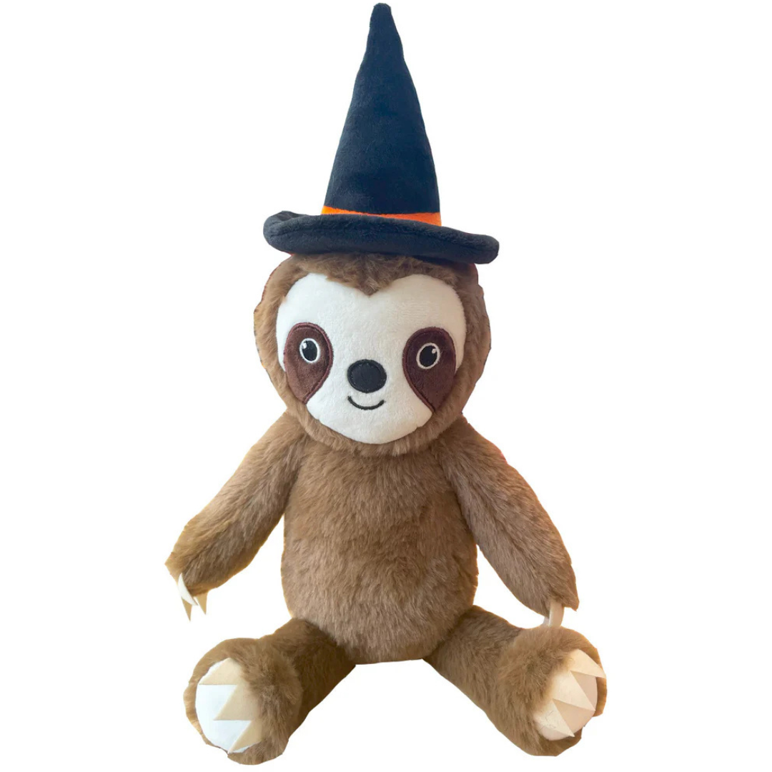 HappyPet Halloween Witchy Sloth Dog Toy