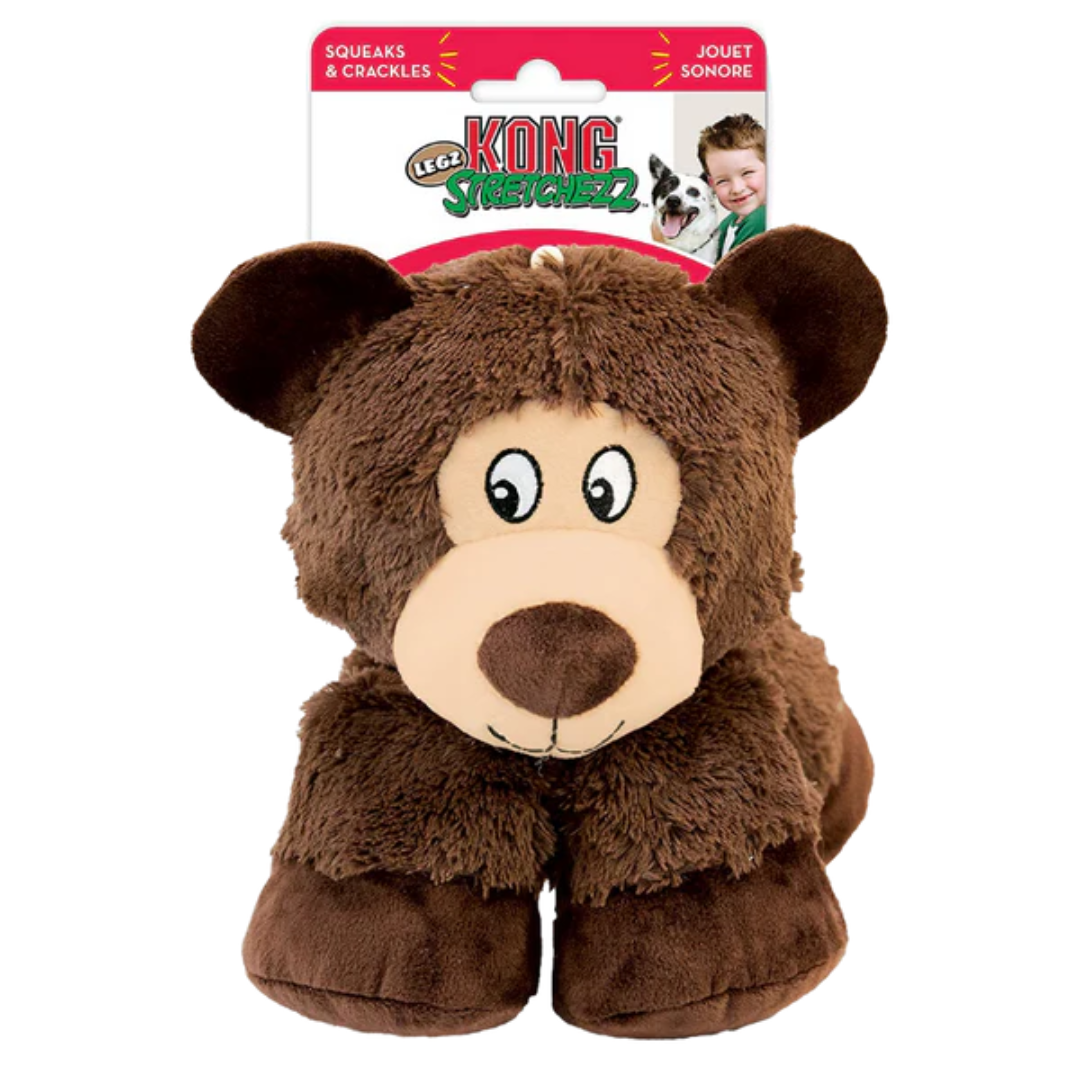 KONG Stretchezz Legz Bear - Large