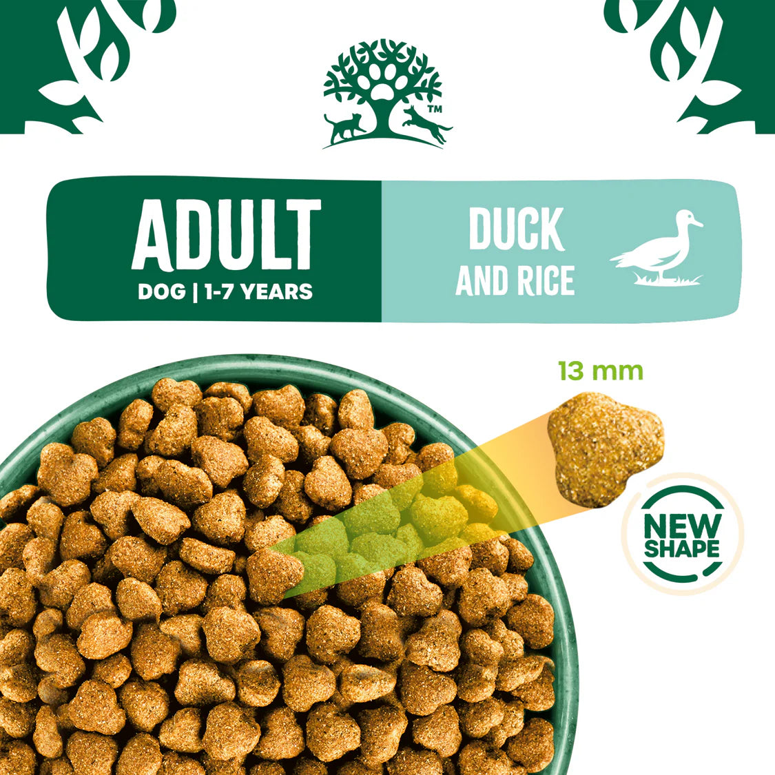 James Wellbeloved Adult Duck & Rice Dry Dog Food 15kg