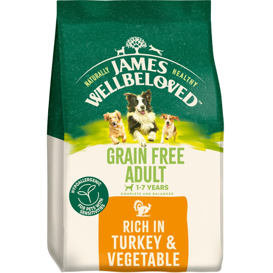 James Wellbeloved Adult Grain Free Turkey & Vegetables