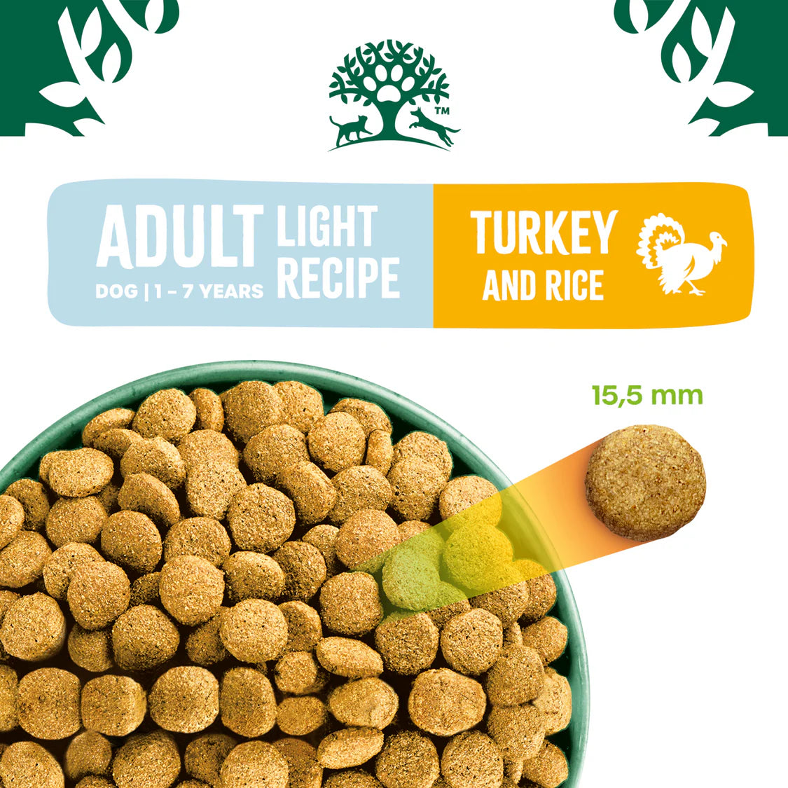 James Wellbeloved Adult 'Light' Turkey & Rice Dry Dog Food 12kg