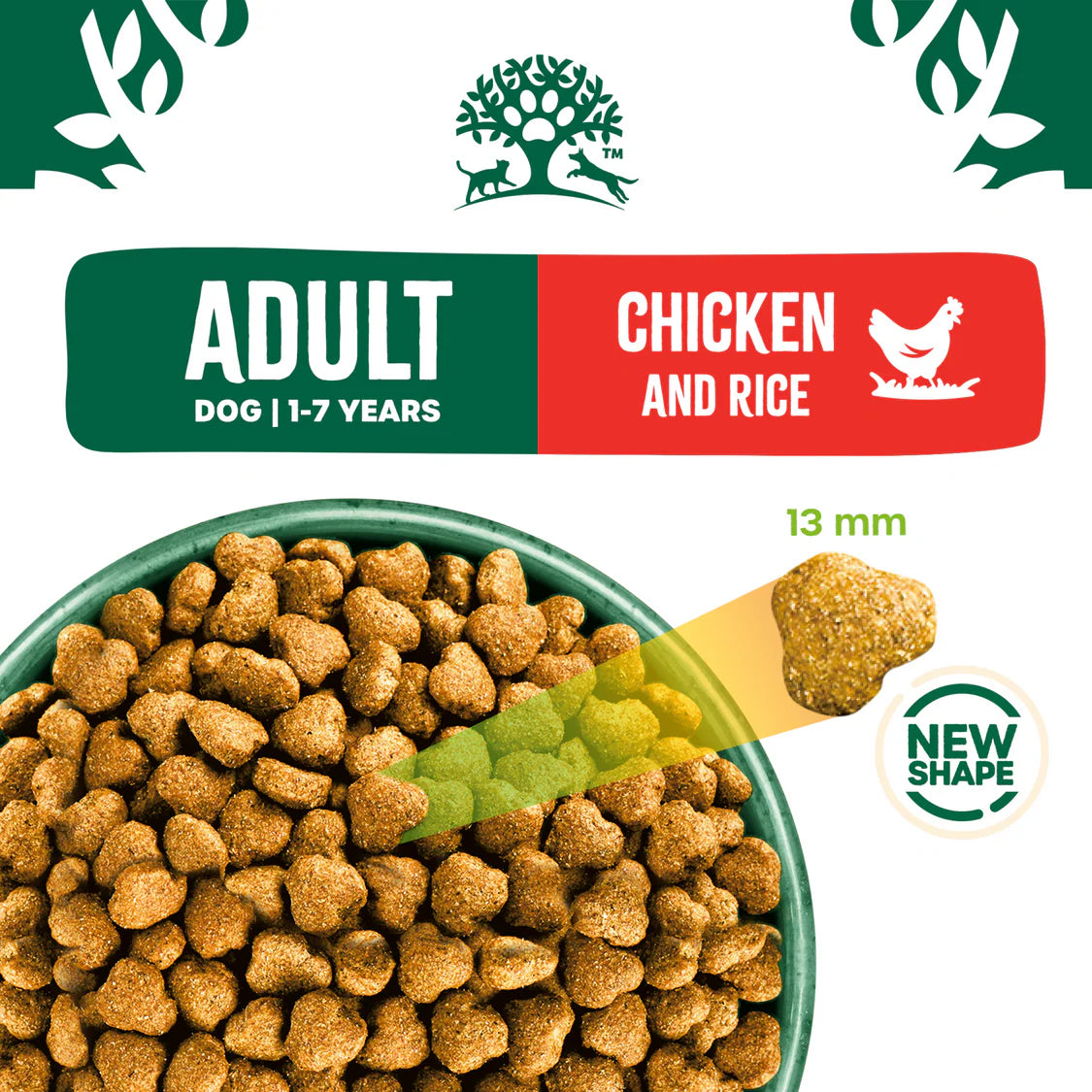 James Wellbeloved Adult Chicken & Rice Dry Dog Food 15kg