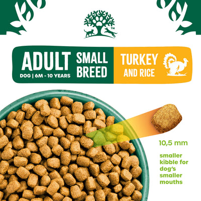 James Wellbeloved Adult Small Breed Turkey & Rice 1.5kg