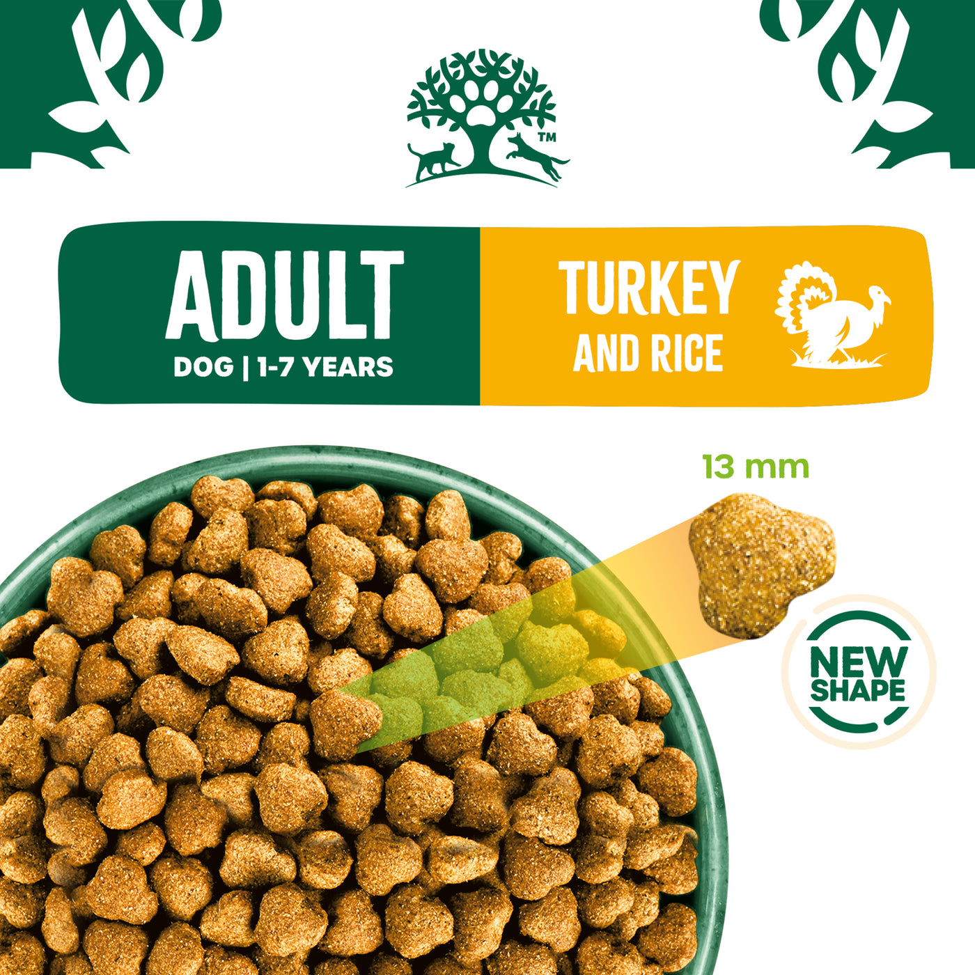 James Wellbeloved Adult Turkey & Rice Dry Dog Food 2kg