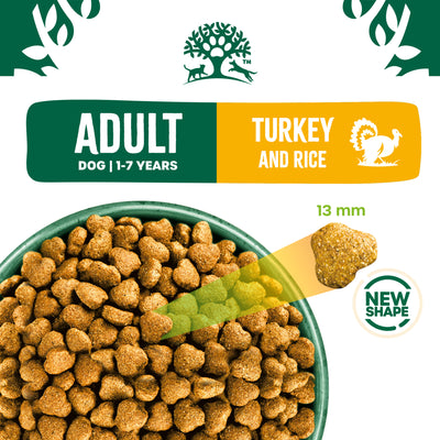 James Wellbeloved Adult Turkey & Rice Dry Dog Food 2kg
