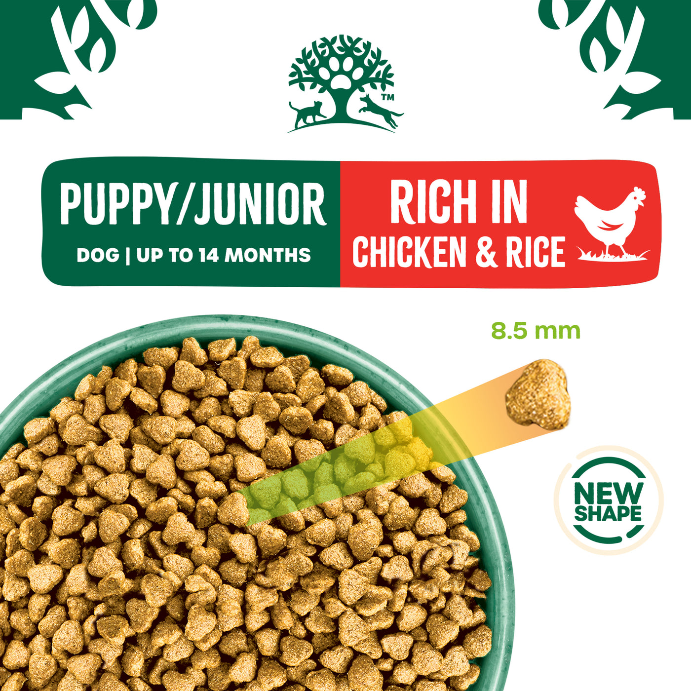 James Wellbeloved Puppy Complete Chicken & Rice 15kg