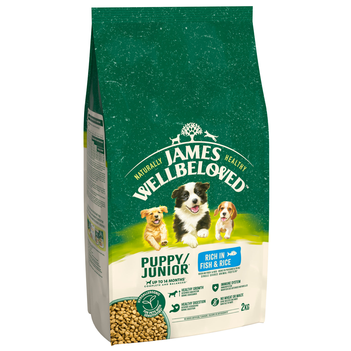 James Wellbeloved Puppy Complete Fish & Rice 2kg