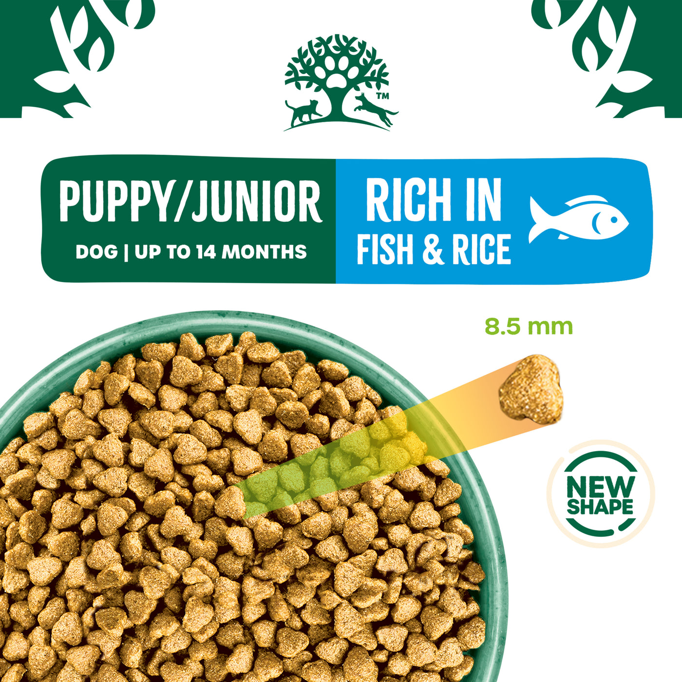James Wellbeloved Puppy Complete Fish & Rice 2kg