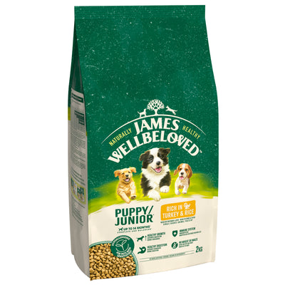 James Wellbeloved Puppy Complete Turkey & Rice 2kg