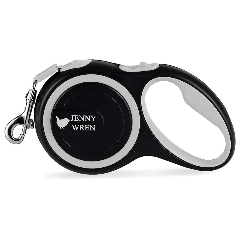 Jenny Wren Retractable Lead - Grey