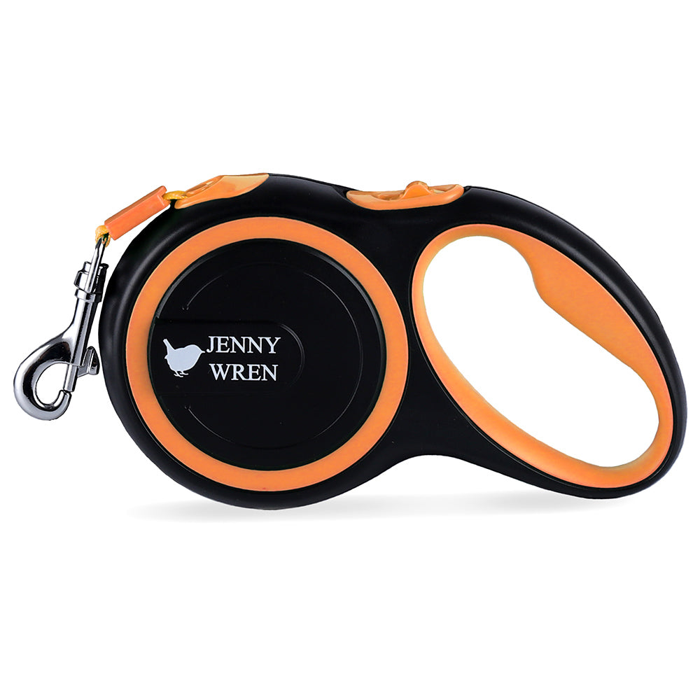 Jenny Wren Retractable Lead - Orange