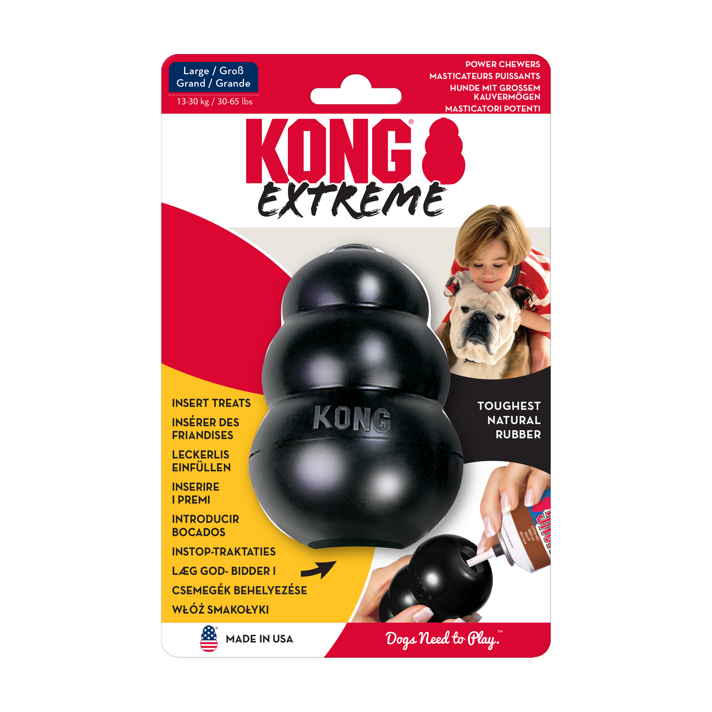 KONG Extreme Black Lg