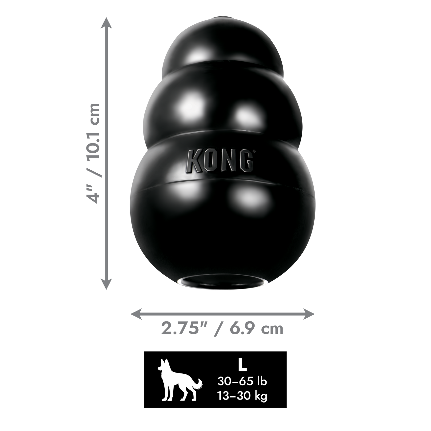 KONG Extreme Black Lg