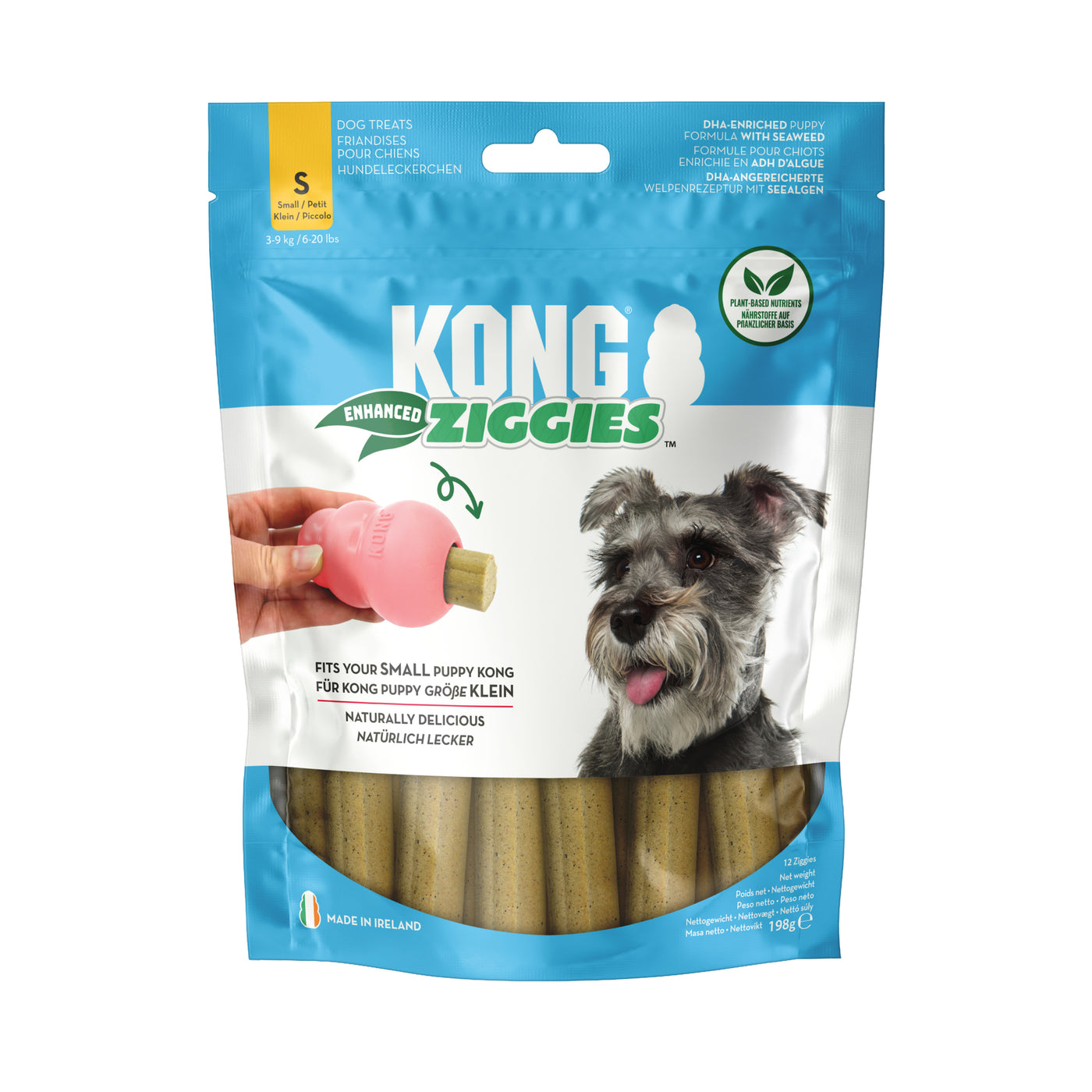 KONG Ziggies Enhanced Puppy Sm 198g