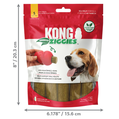 KONG Ziggies Enhanced Sm 198g