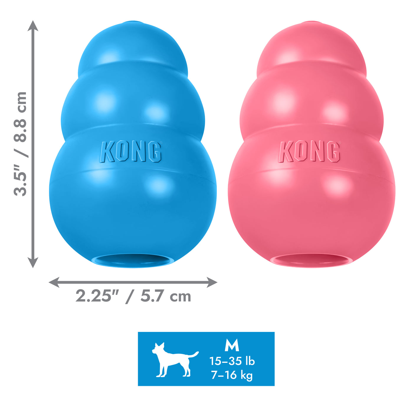 KONG Puppy Pink Collection