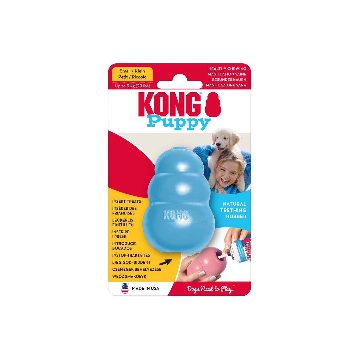 KONG Puppy Blue Sm
