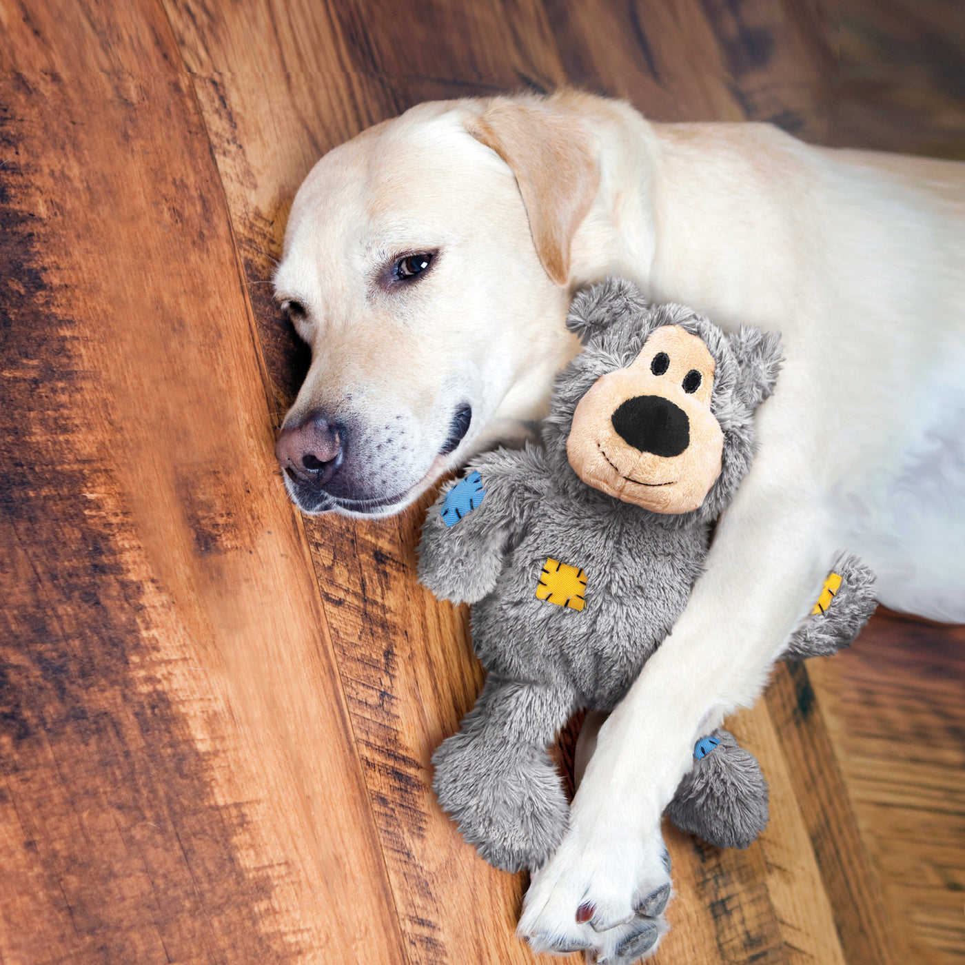 KONG Wild Knots Tan Bear - Med/Lge