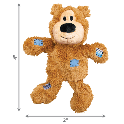 KONG Wild Knots Bear in Tan - XS