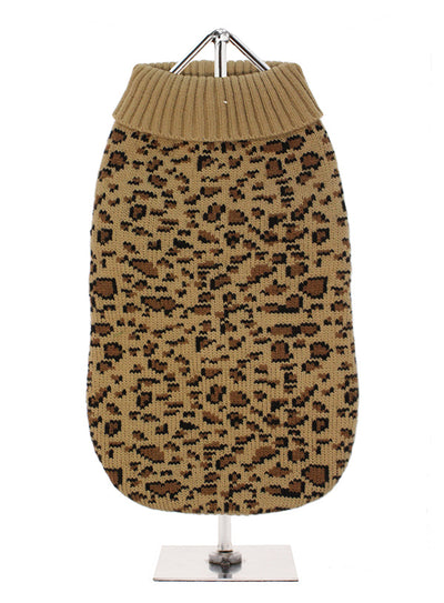 Urban Pup Leopard Print Knitted Jumper