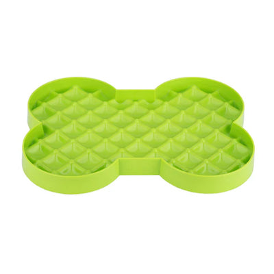 LickiMat SloDog® Green Slow Feeder Plate