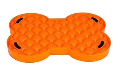 LickiMat SloDog® Orange Slow Feeder Plate