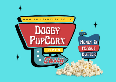 Dog Safe Honey & Peanut Butter Pupcorn 60g