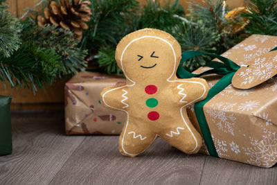Mini Georgina Gingerbread Festive Dog Toy by Ancol