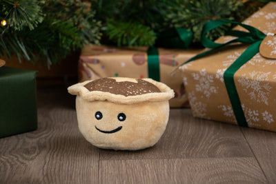 Mini Matty Mince Pie Festive Dog Toy by Ancol