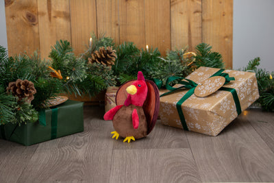 Mini Tina Turkey Festive Dog Toy by Ancol