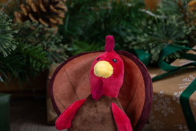 Mini Tina Turkey Festive Dog Toy by Ancol