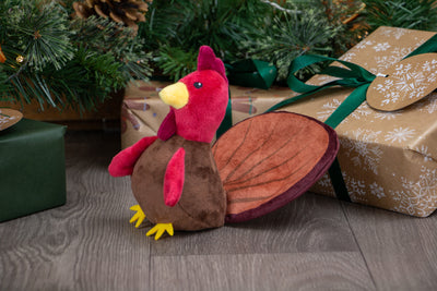 Mini Tina Turkey Festive Dog Toy by Ancol