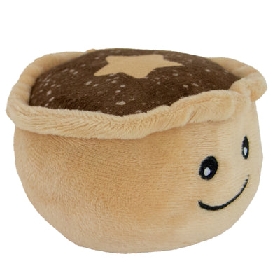 Mini Matty Mince Pie Festive Dog Toy by Ancol