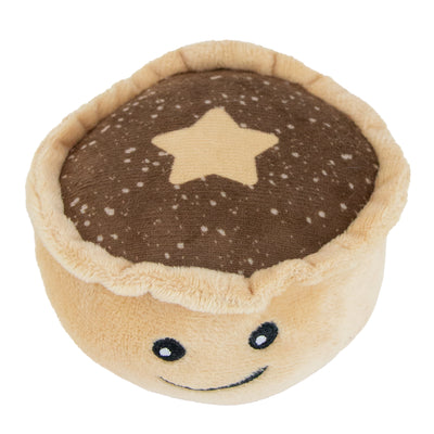 Mini Matty Mince Pie Festive Dog Toy by Ancol