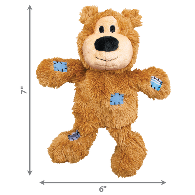 KONG Wild Knots Bear in Grey - XS