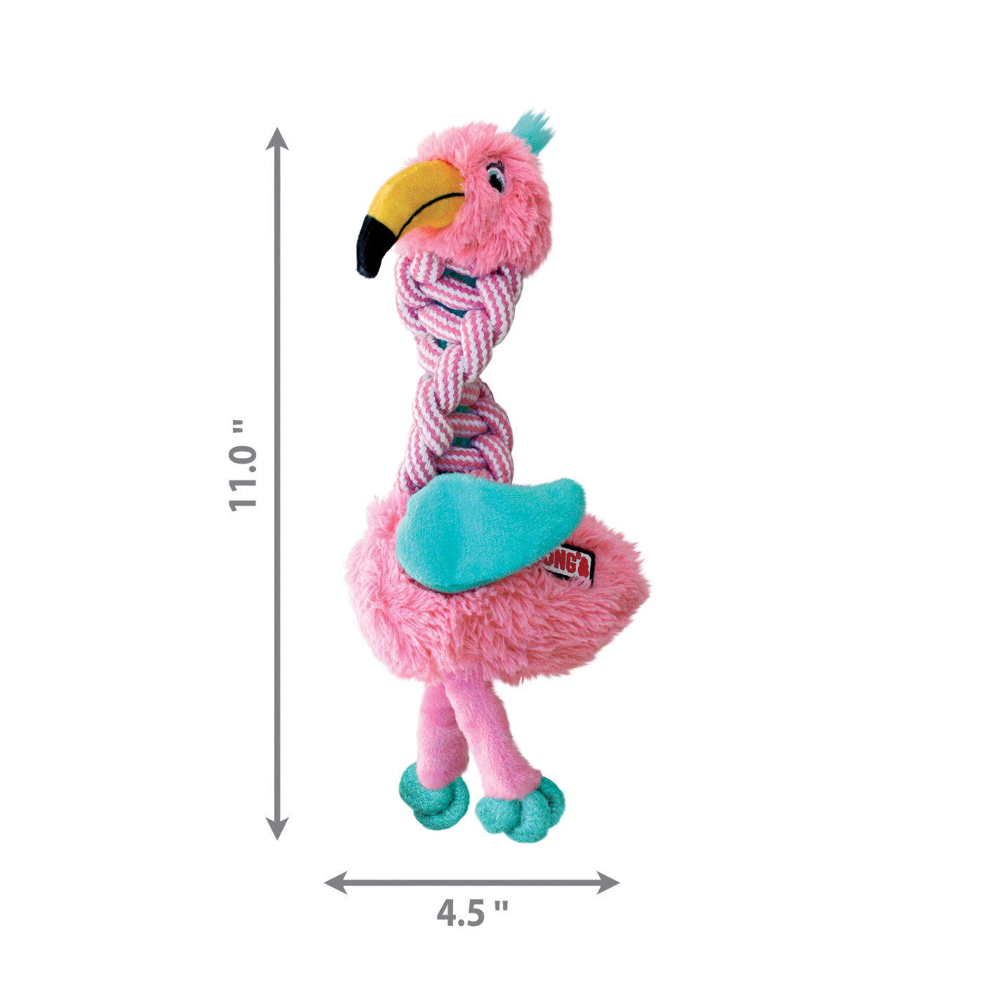 KONG Knots Twists 'Flamingo' S/M
