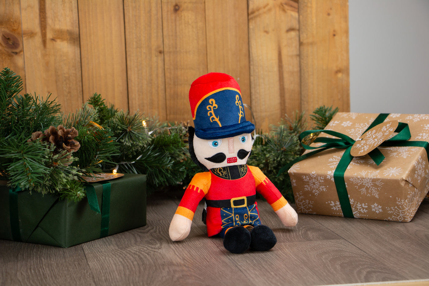 Nicholas Nutcracker Festive Dog Toy by Ancol