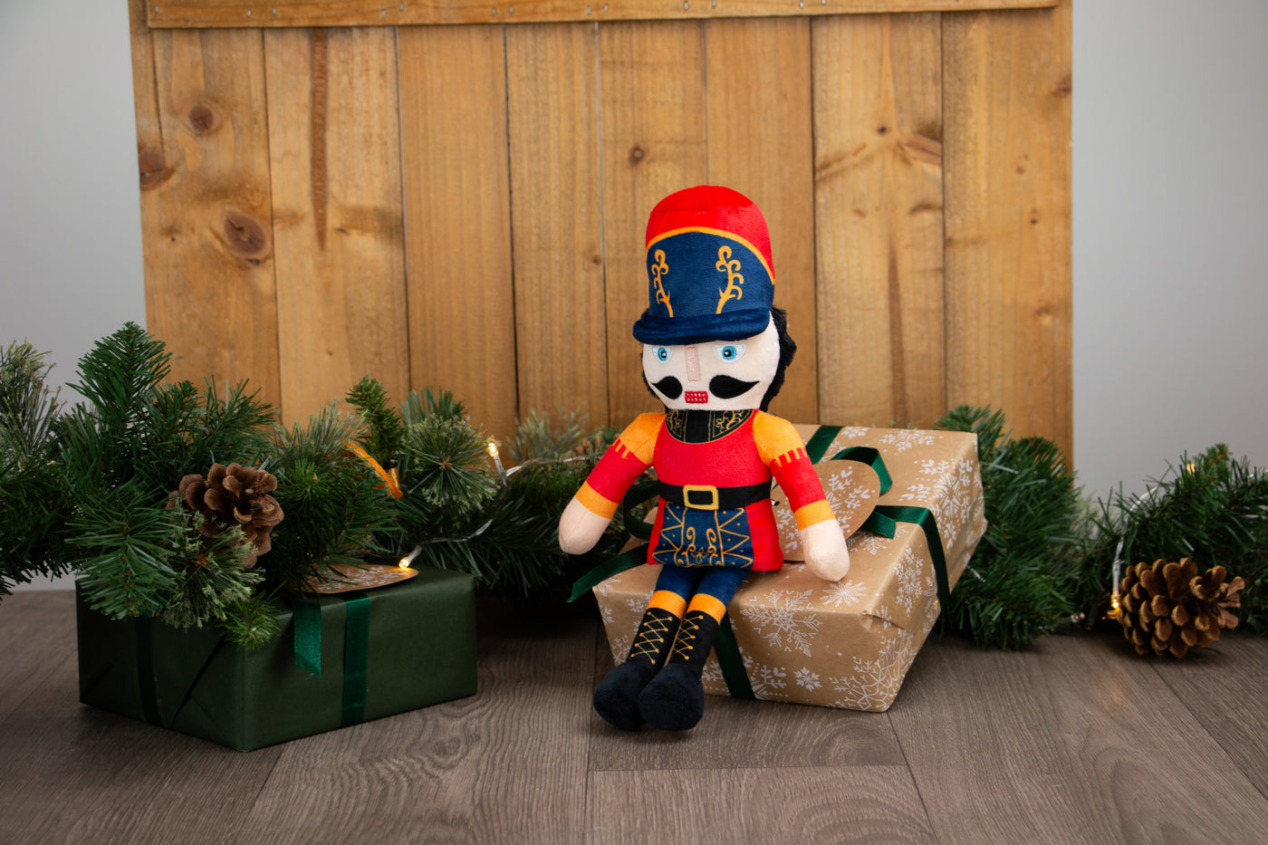 Nicholas Nutcracker Festive Dog Toy by Ancol