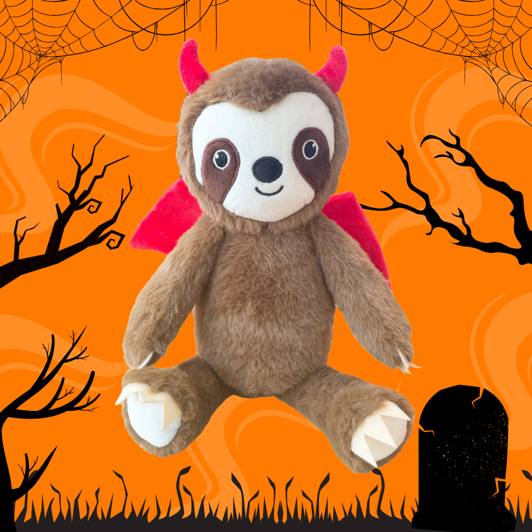 HappyPet Halloween Devil Sloth Dog Toy