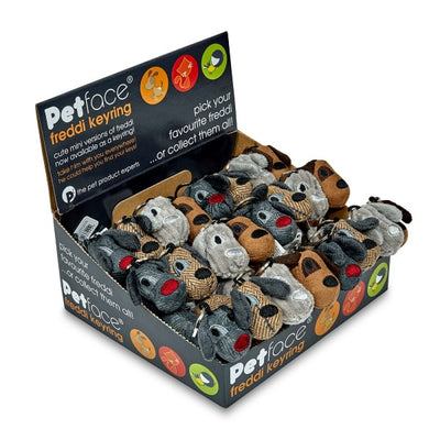 Petface Freddi Plush Keyrings