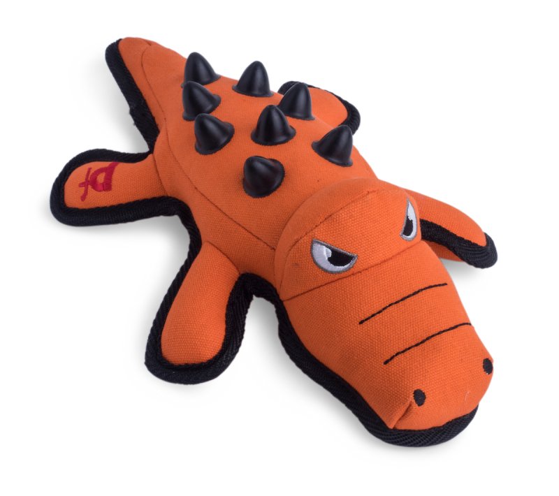 Petface Seriously Strong nobbly crocodile dog toy