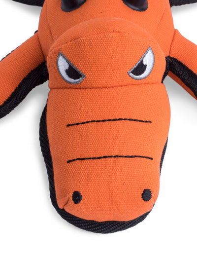 Petface Seriously Strong nobbly crocodile dog toy