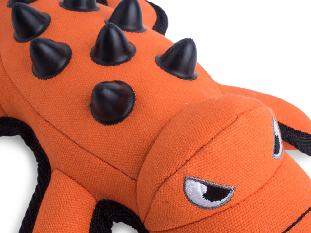 Petface Seriously Strong nobbly crocodile dog toy