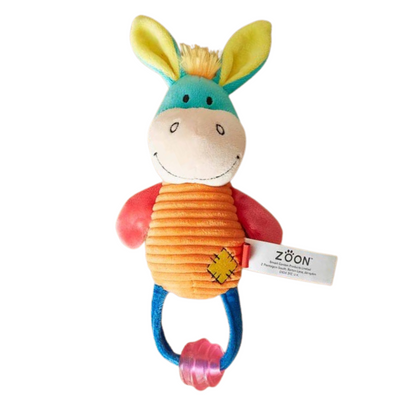 Zoon MiniPlay Donkey Dog Toy is everything your pup wants in a toy here at Smiley Myley