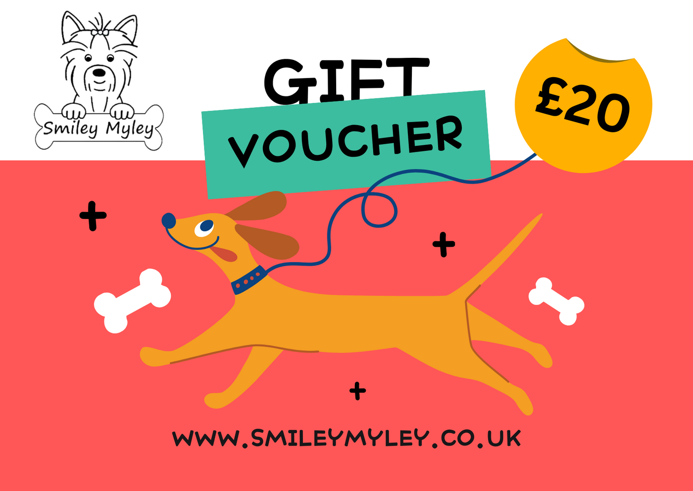 Smiley Myley Gift Card £20.00