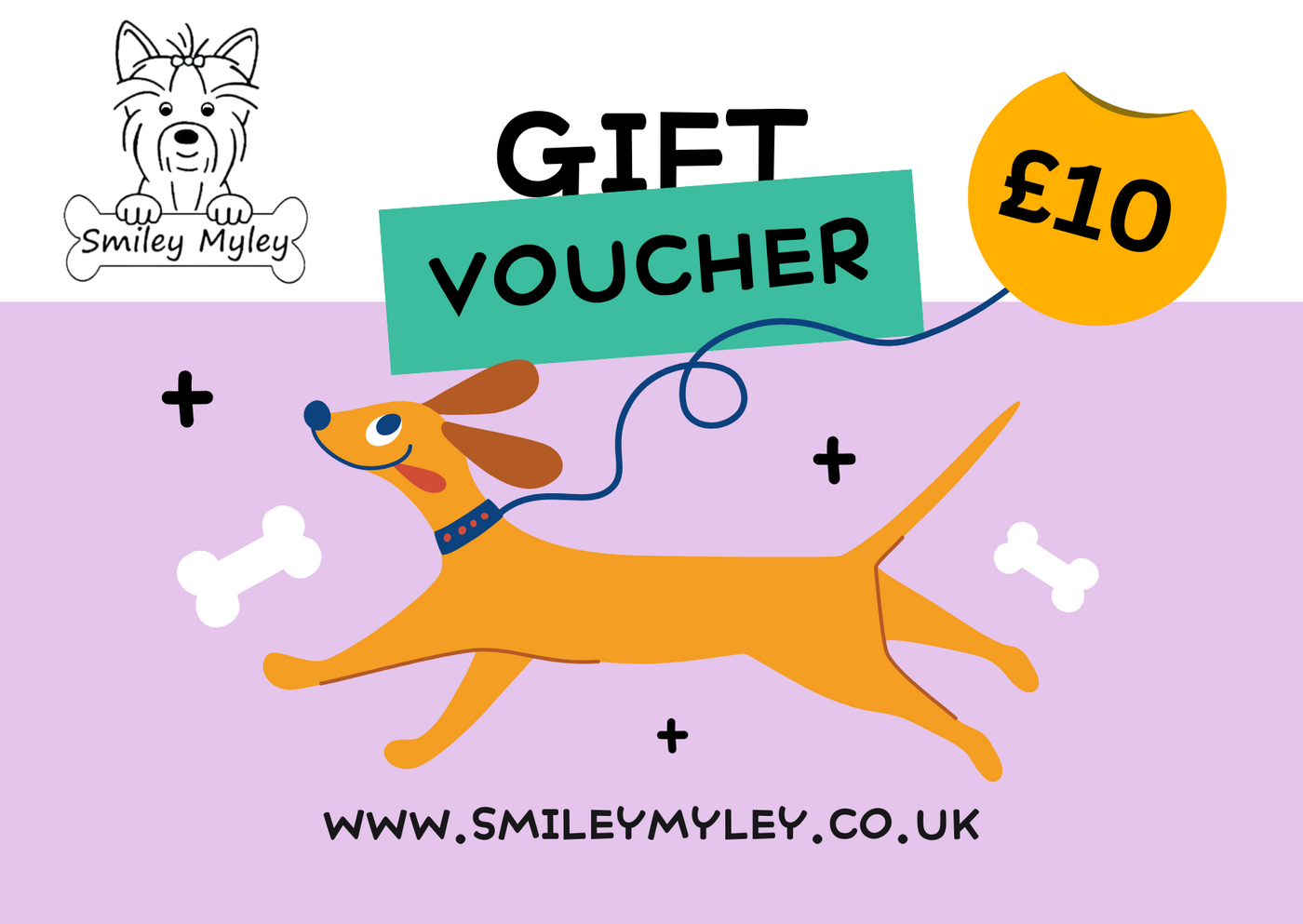 Smiley Myley Gift Card £10.00