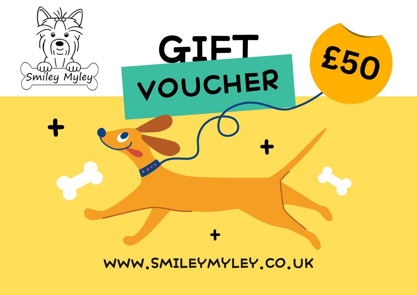 Smiley Myley Gift Card £50.00