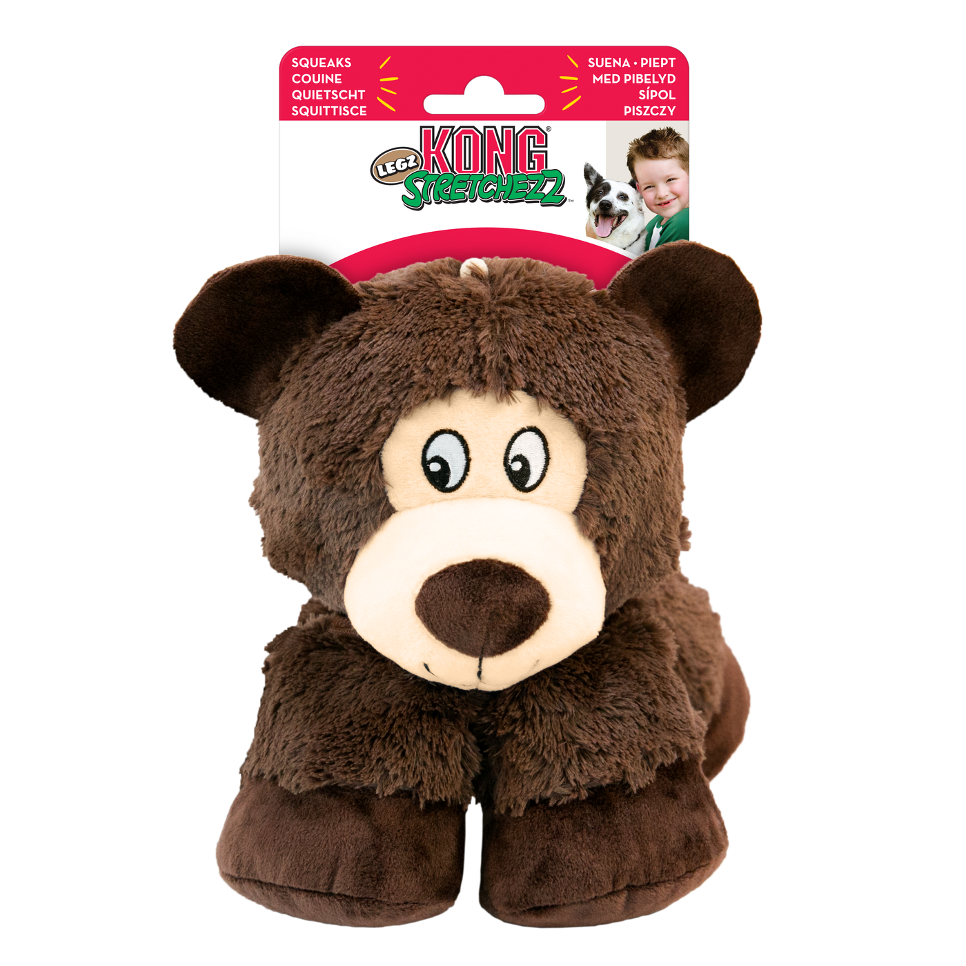 KONG Stretchezz Legz Bear - Large