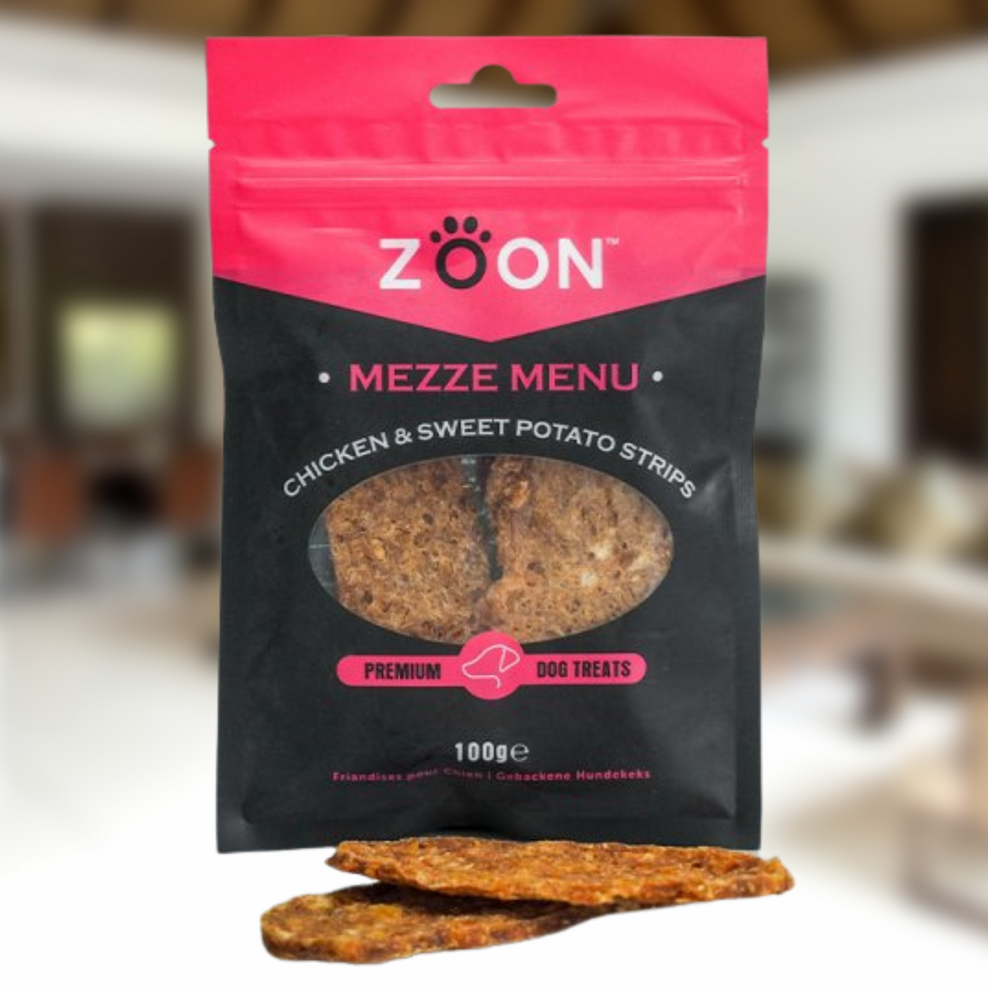 Zoon Mezze Menu Chicken & Sweet Potato Strips 100g